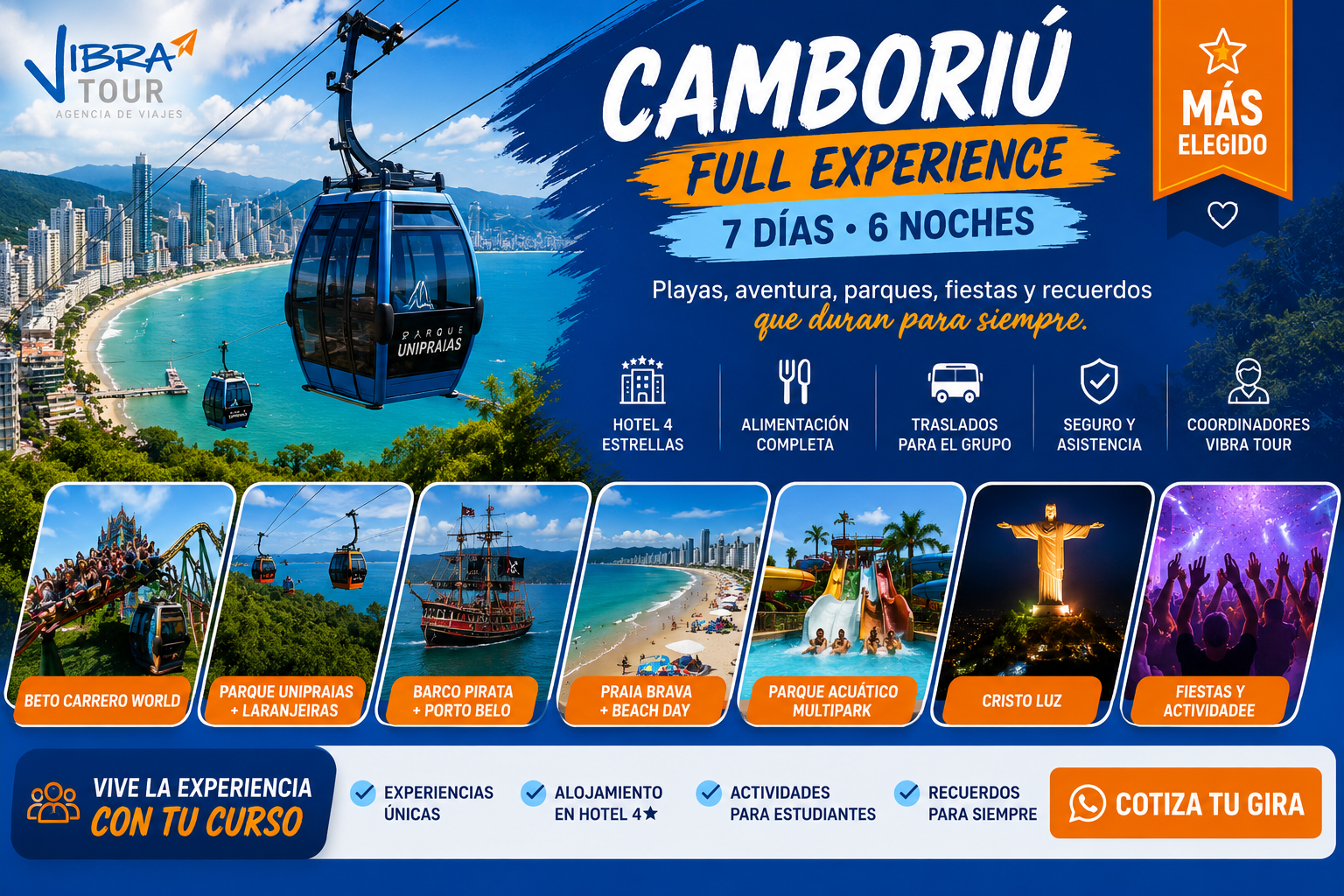 banner camboriú full experience